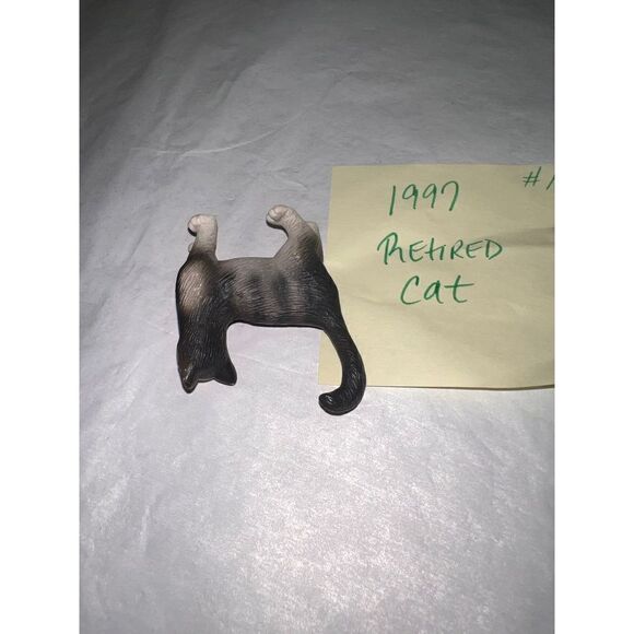 1997 Schleich Tabby Retired Cat - Picture 4 of 5